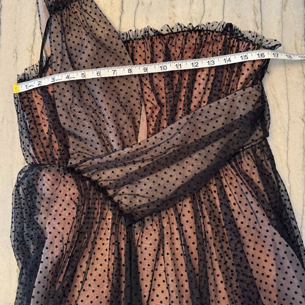 NWT Anthropologie Tulle Dot Maxi Dress - Picture 8 of 16